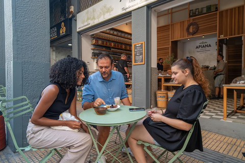Classic Athens Food Tour with Local Drink & Market Visit Athens: Street Food Tour with Local Guide and 6 Tastings