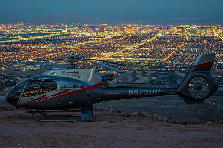 Las Vegas: Excursión en helicóptero por el Cañón de las Rocas RojasExcursión en helicóptero al atardecer