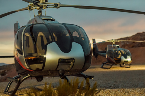 Las Vegas: Excursión en helicóptero por el Cañón de las Rocas RojasExcursión en helicóptero al atardecer