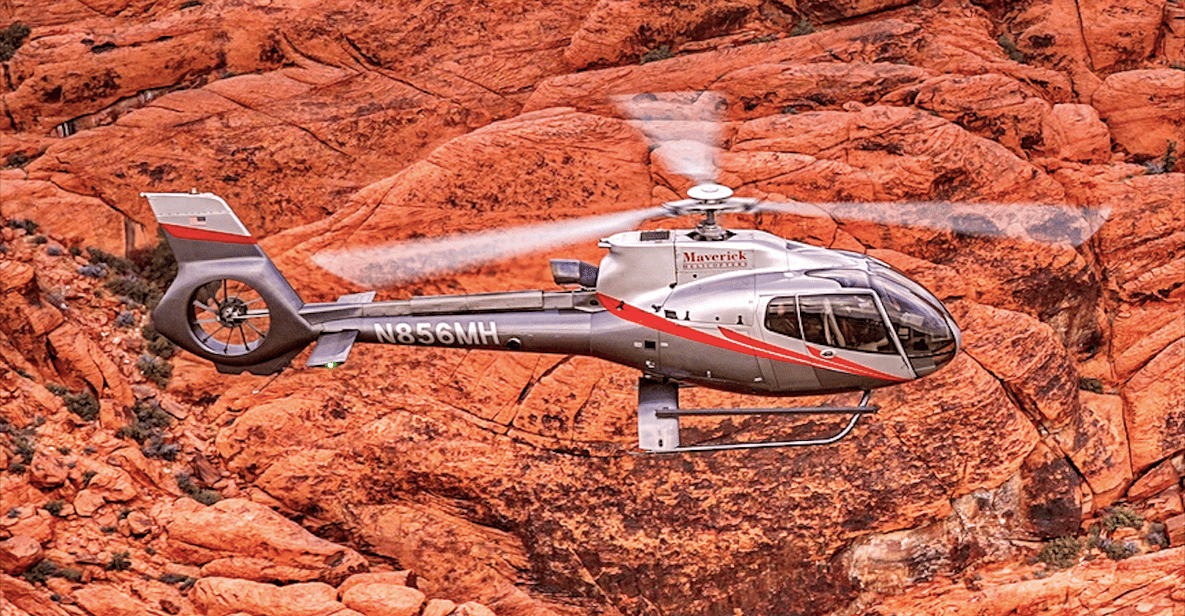 Las Vegas: Red Rock Canyon Helicopter Landing Tour
