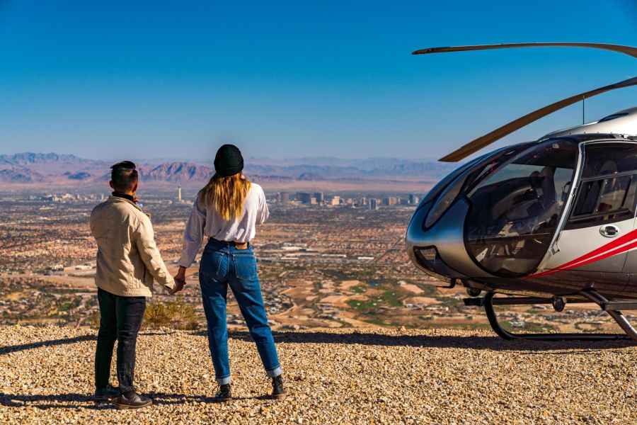 Las Vegas: Red Rock Canyon Hubschrauberlande-Tour. Foto: GetYourGuide