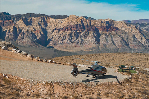 Las Vegas: Excursión en helicóptero por el Cañón de las Rocas RojasExcursión en helicóptero al atardecer