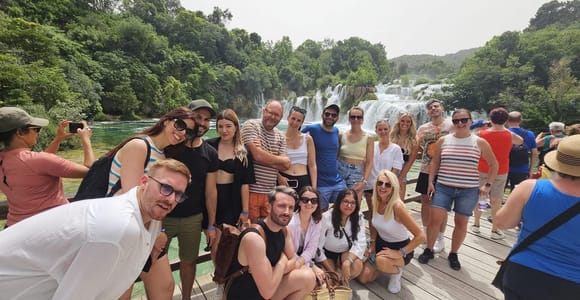 Von Zadar zu den Krka-Wasserfällen: Nachmittagstour, inklusive Ticket
