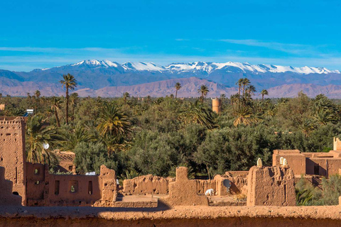 Da Marrakech: tour privato di 4 giorni sulle montagne dell&#039;Atlante e nel deserto