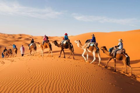 Marrakech: tour privato all-inclusive di 4 giorni dell'atlante e del deserto