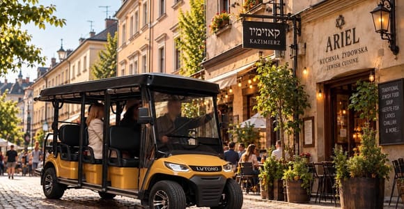 Krakow: Audio-Guided City Experience by Golf Cart