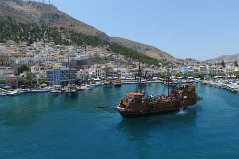 Kos: Three-Island Cruise with BBQ Lunch