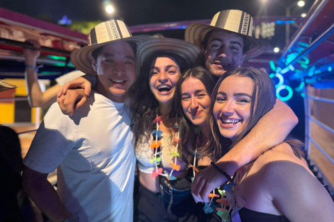 Bogota: Theatron Tour & The Party Bus! Drinks, Bus & Fun
