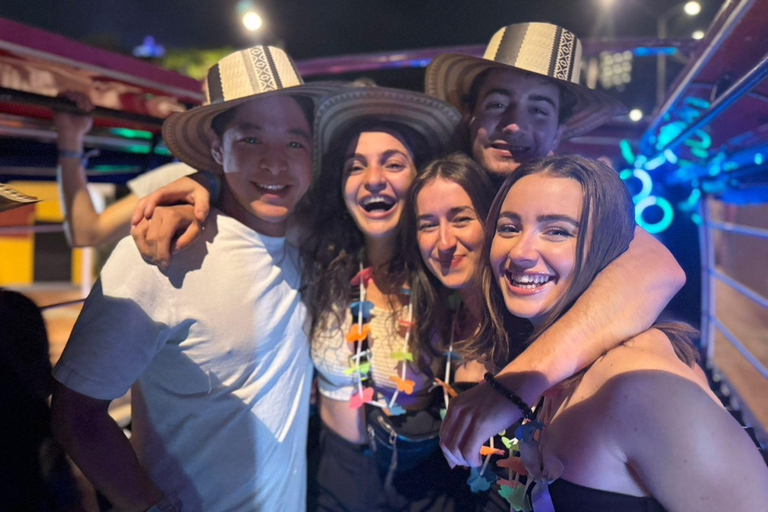 Bogota: Theatron Tour & The Party Bus! Drinks, Bus & Fun