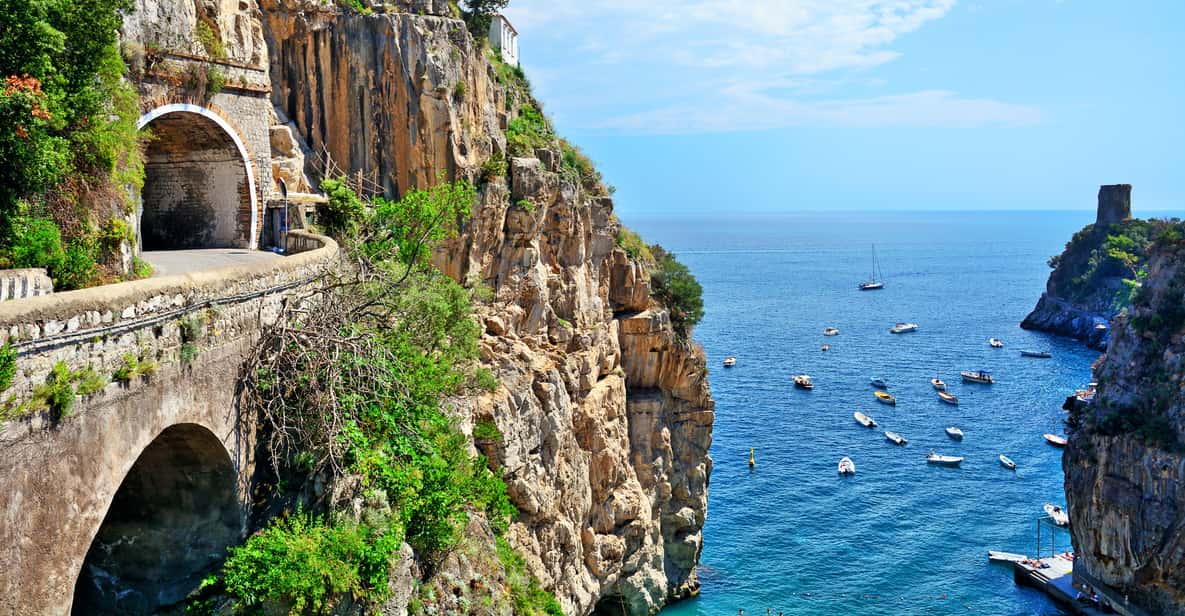 Z Neapolu lub Sorrento: całodniowa wycieczka na wybrzeże Amalfi | GetYourGuide