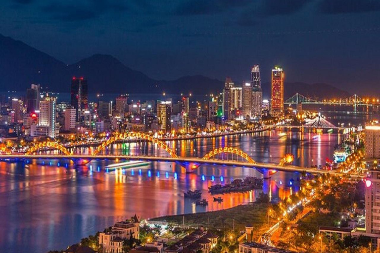 Tour del Ponte del Drago con massaggio ai piedi a piediTour di orientamento di Da Nang a piedi