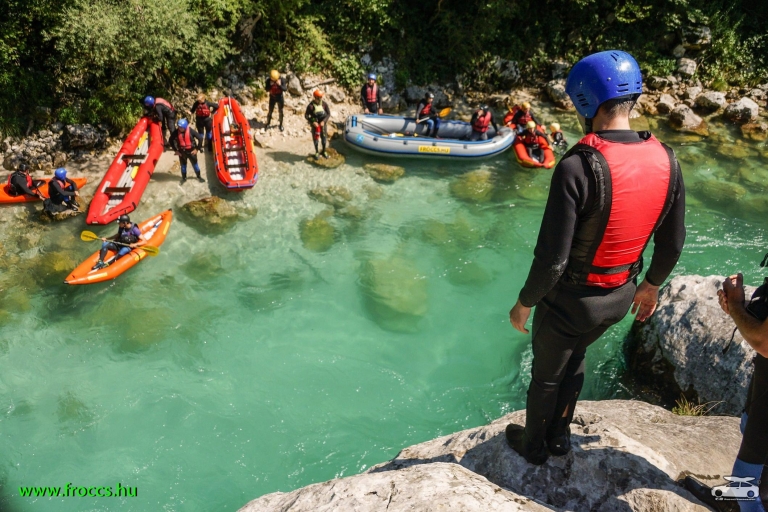 Bovec: Kayaking-tocht van een halve dag langs de Soča