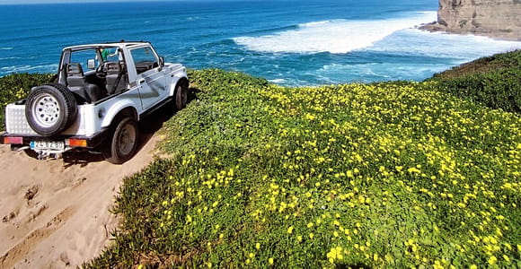Private Jeep tour to Espichel Mysteries and Wild Beaches
