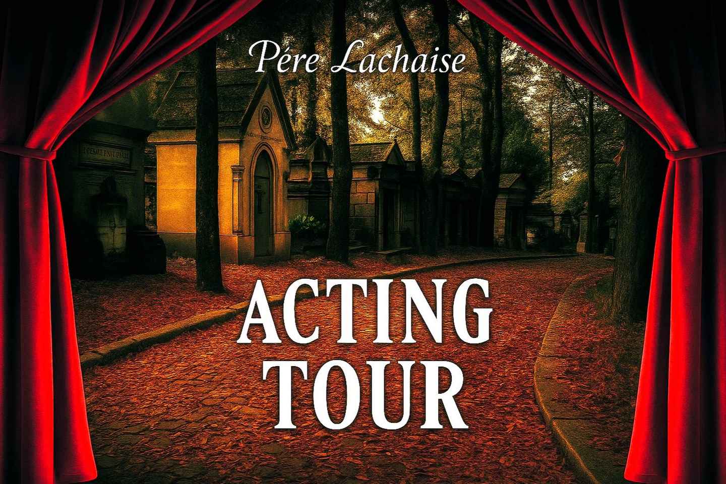 Père-Lachaise : histoires et mystères contés par un comédien