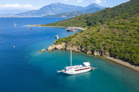 Fethiye: 12 Islands Boat Tour with Lunch & Hotel Transfers Self Transfer Meeting At Harbour