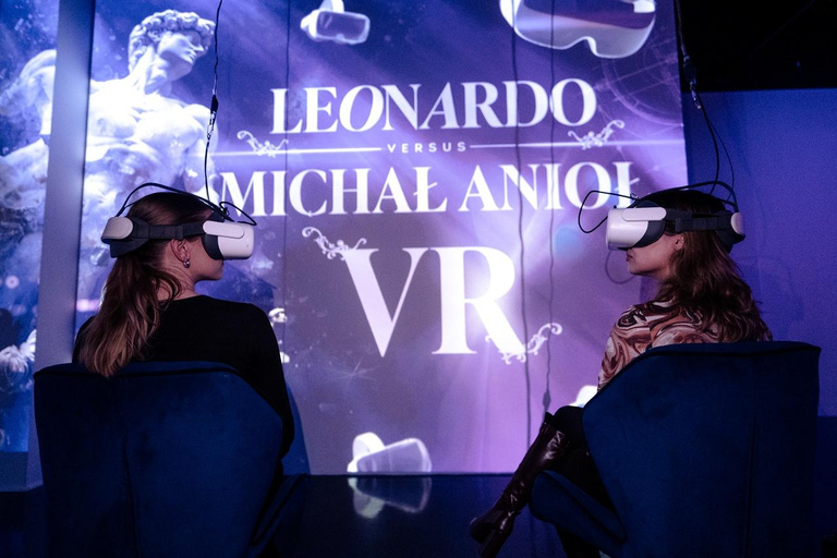 Warsaw: Leonardo vs Michelangelo Immersive Exhibition Ticket