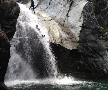 Região de Corte: Fun Canyoning Verghellu