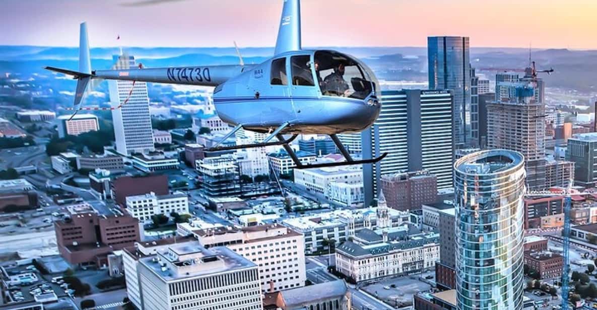 Nashville: 15-Minute Downtown Nashville Helicopter Tour