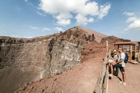 Naples or Sorrento: Full-Day Pompeii and Mount Vesuvius Tour