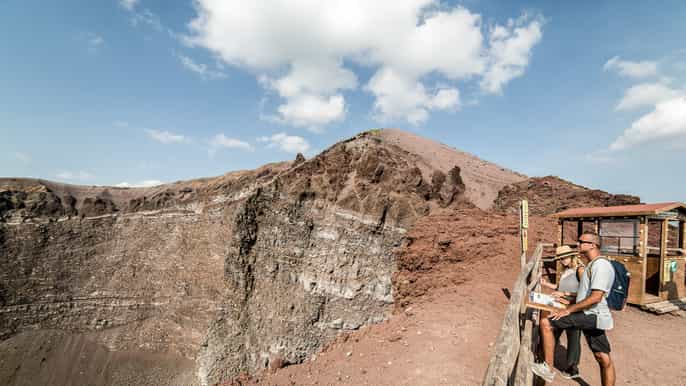 naples or sorrento fullday pompeii and mount vesuvius tour