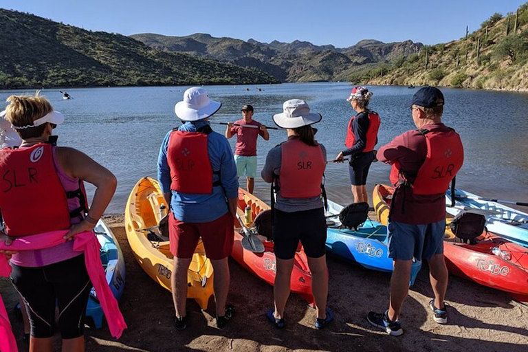 From Mesa: Self-Guided Kayaking Trip on Saguaro Lake Phoenix and Mesa: Self-Guided Kayak Trip on Saguaro Lake