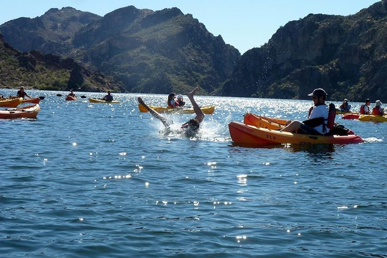 From Mesa: Self-Guided Kayaking Trip on Saguaro Lake Phoenix and Mesa: Self-Guided Kayak Trip on Saguaro Lake