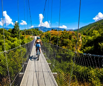 De Queenstown: Passeio de bicicleta e vinho pelo 'Valley of the Vines'