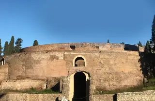 Rom: Eintrittskarte für das Mausoleum des Augustus