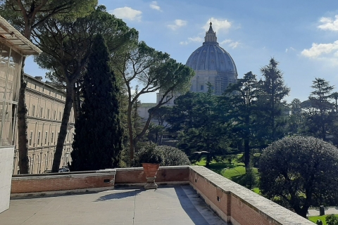 Rome : visite matinale du Vatican en petit groupeVisite privée en anglais/espagnol/français/portugais/russe