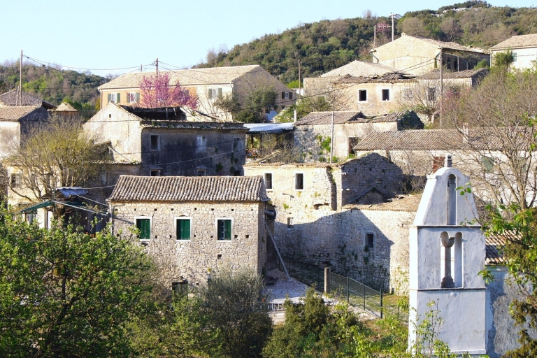 Corfu: Pelekas - Sinarades Villages Private Tour Tour with English speaking driver