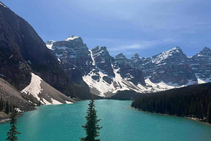 Ab Calgary, Canmore oder Banff: Lake Louise & Moraine Lake. Foto: GetYourGuide Ab Calgary, Canmore oder Banff: Lake Louise & Moraine Lake. Foto: GetYourGuide