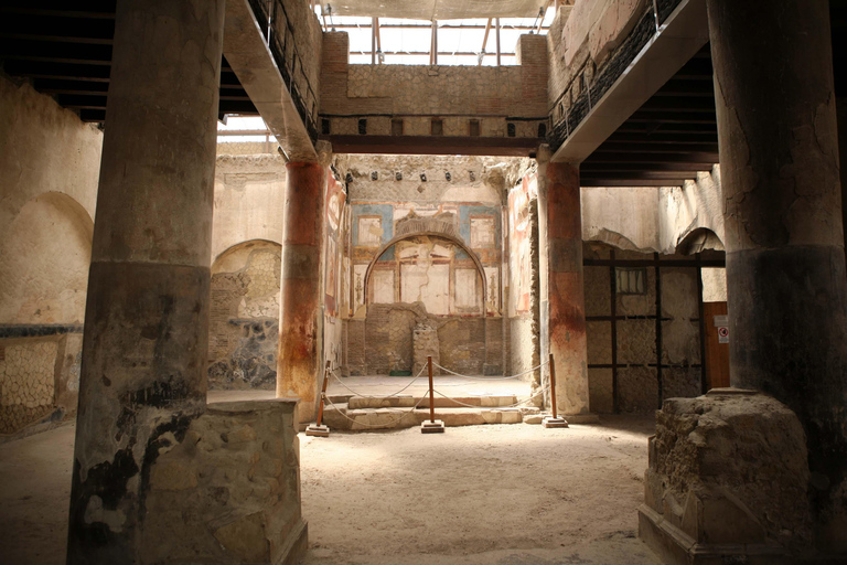 From Naples: Archeological day to Pompeii and Herculaneum