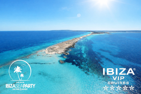 ibiza: 3 Islands—1 Day VIP Boat Formentera & EsVedra Sunset PREMIUM TICKET with 5.5h Premium Open Bar, Lunch & Dinner