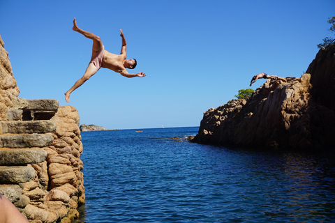 From Barcelona: Costa Brava Private Tour with Lunch KAYAK, SNORKEL & CLIFF JUMP