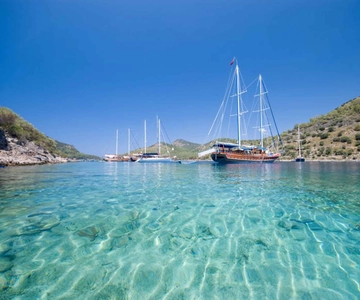 Kusadasi: Boat Trip with Lunch and Transfer