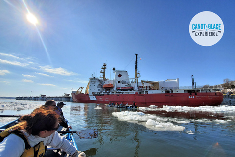 Quebec City: Ice Canoeing with Hot Chocolate &amp; Sauna