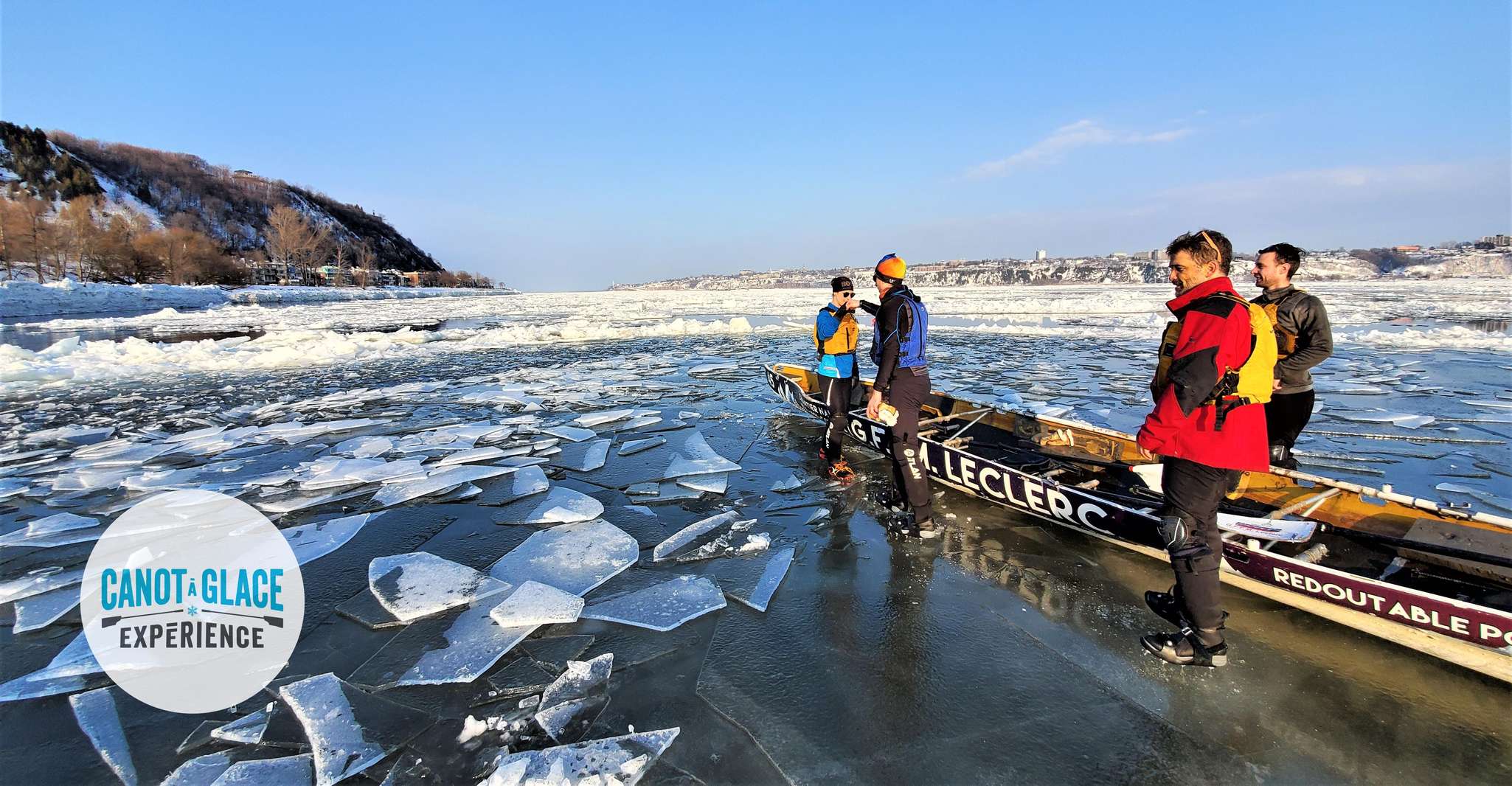 Quebec City , Unique Ice Canoeing Experience - Hizvo