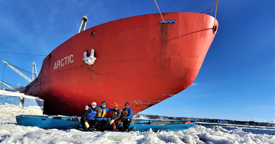 Quebec City , Unique Ice Canoeing Experience - Hizvo