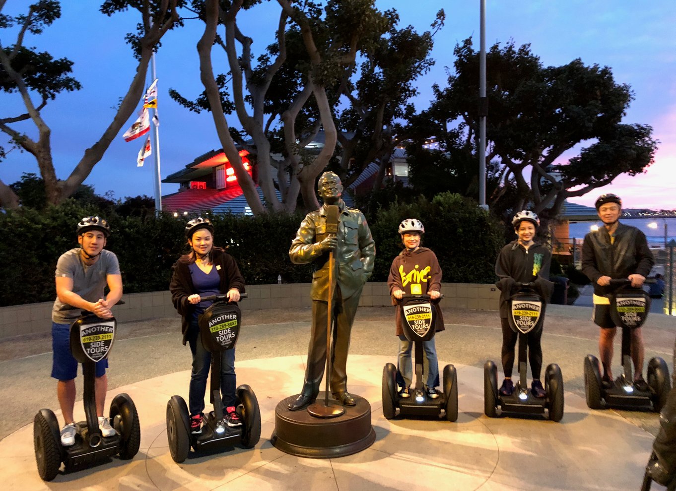 San Diego: Segway-tur i Gaslamp-distriktet