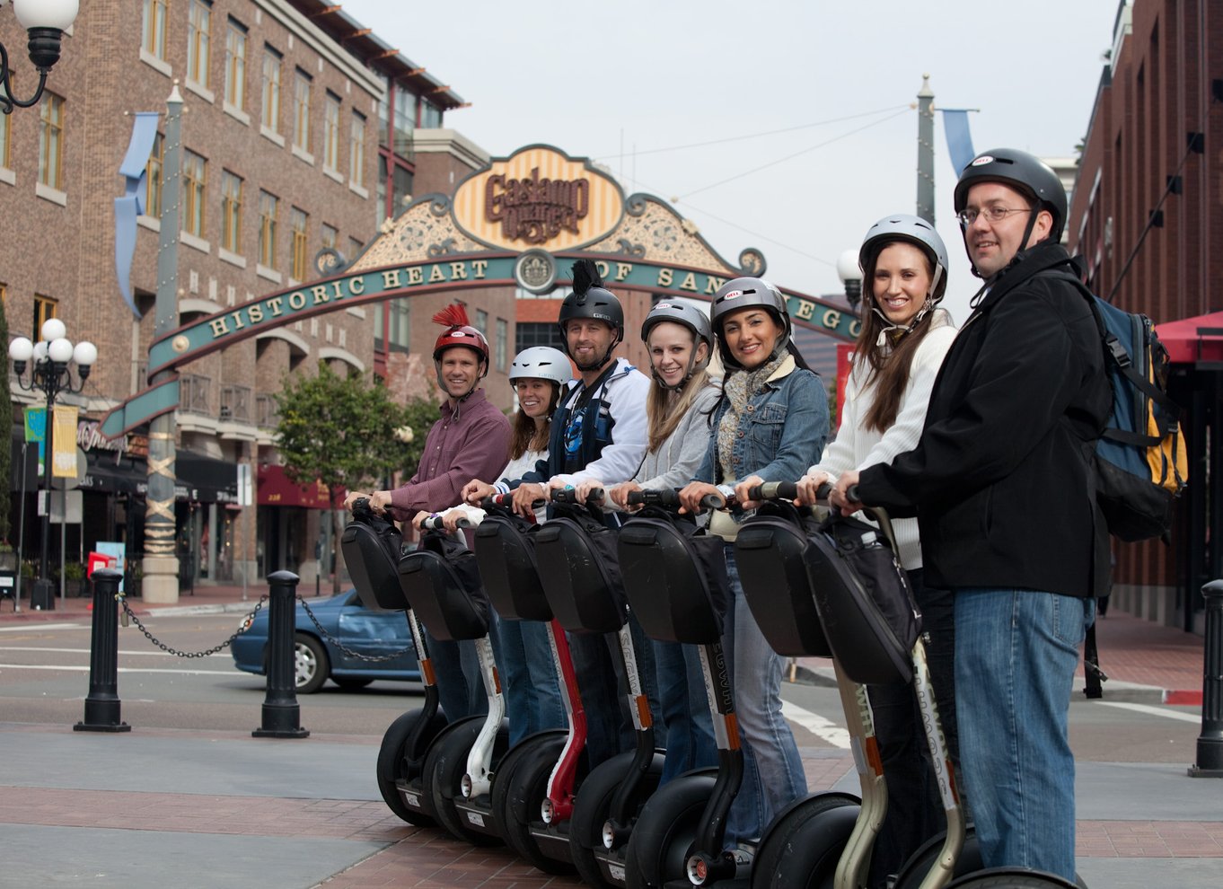 San Diego: Segway-tur i Gaslamp-distriktet