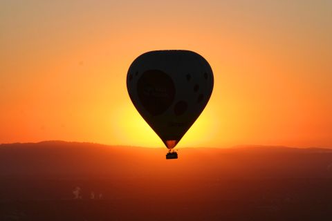 Geelong: volo in mongolfiera all'alba