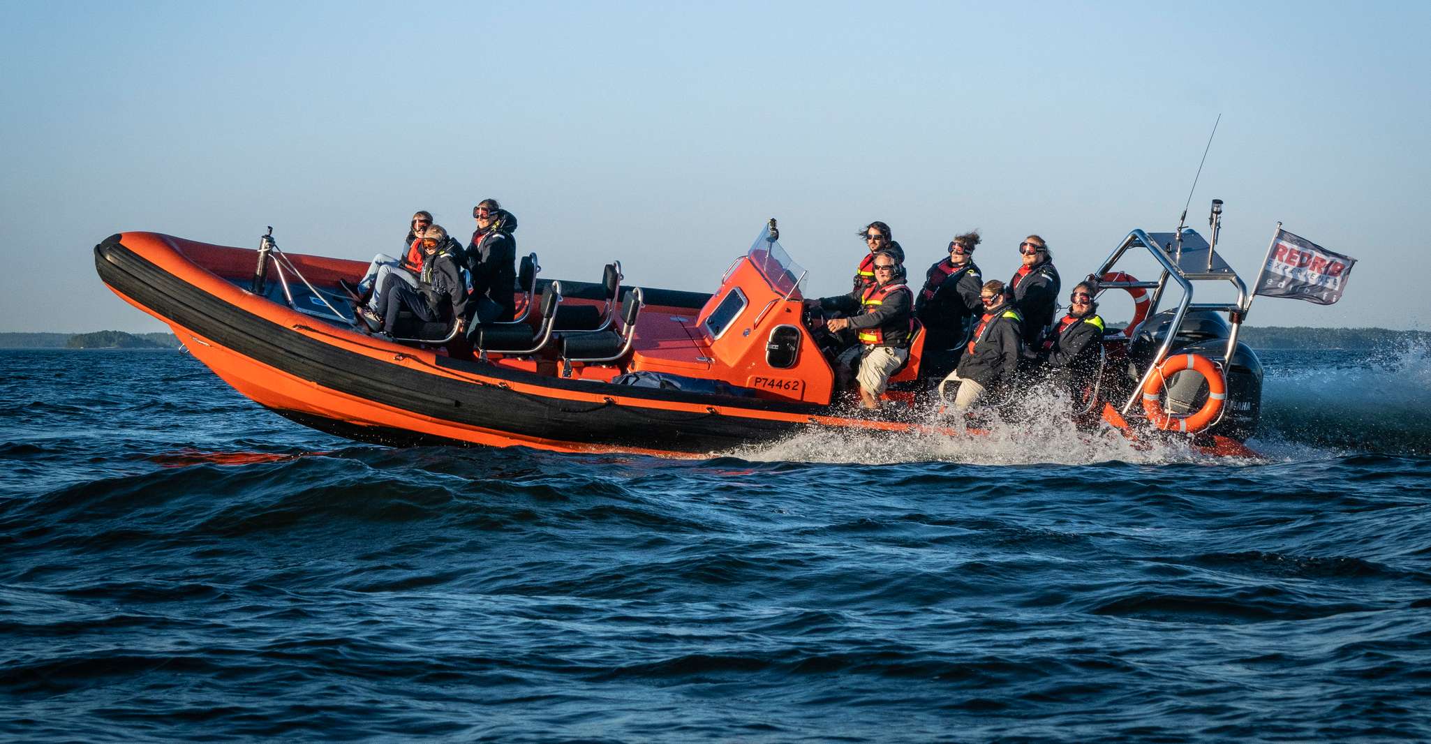 Helsinki: City and Outer Islands Guided RIB Boat Tour