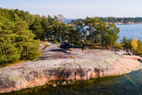 Helsinki: Helicopter and RIB Boat Adrenaline Combo Tour