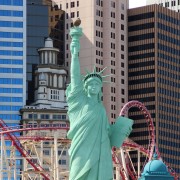 Las Vegas: Big Apple Coaster am New York-New York Hotel