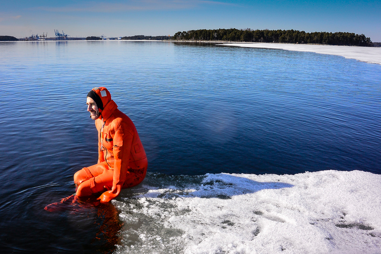 Helsingfors: Upplevelse med svävare i Arktis med lunchHelsingfors: Arctic Hovercraft Experience med lunch