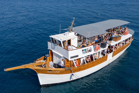 Trogir: 3 Islands, Blue Lagoon & Sandy Beach with Lunch Okrug Gornji: Blue Lagoon – 3 Island Tour with Lunch