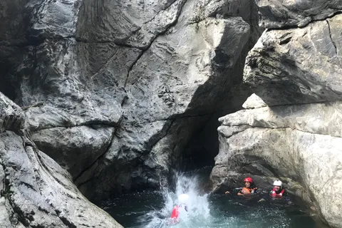Bagni di Lucca : Randonnée en rivière dans le canyon de la Cocciglia