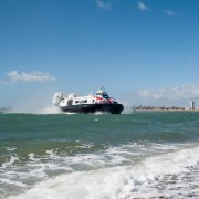 Portsmouth: lot poduszkowcem na wyspę Wight
