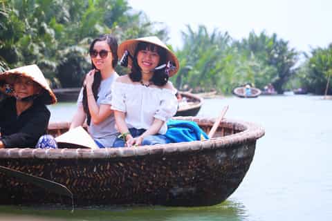 Hoi An: Cam Thanh Basket Boat Ride