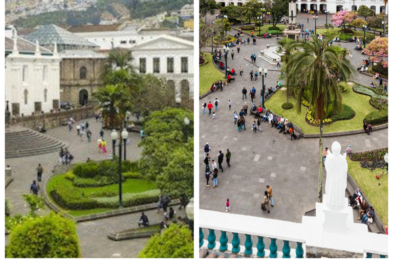 PRIVATE Tour, Stadsrundtur Quito med linbana och Mitad del Mundo